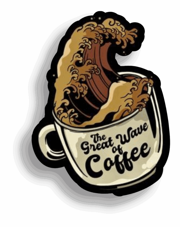 Great wave of coffee