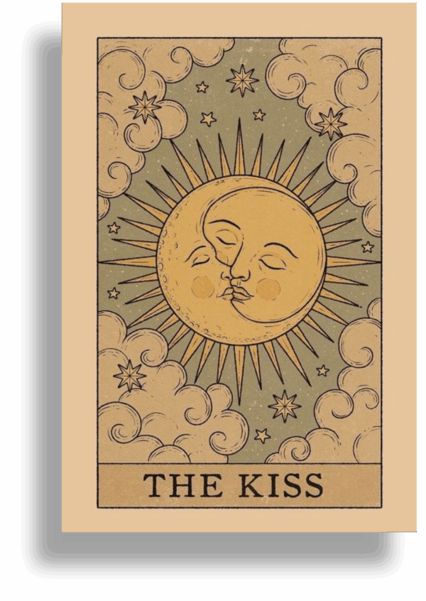 Carta "the kiss"